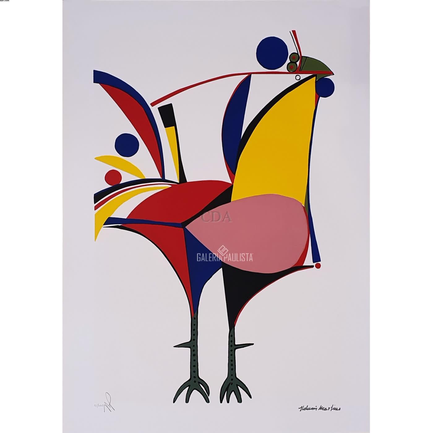 Galo Colorido - Aldemir Martins