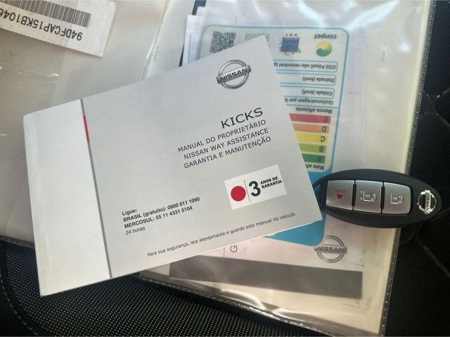 KICKS SV 1.6 AUT - 2018/2019 - PRETA 22