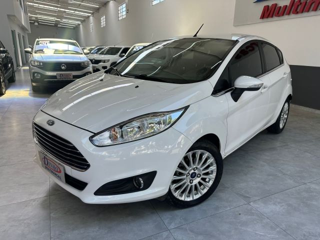 FIESTA TITANIUM 1.6 AUT - 2015/2015 - BRANCA 2