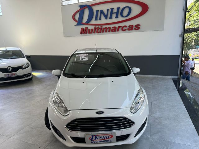 FIESTA TITANIUM 1.6 AUT - 2015/2015 - BRANCA 10