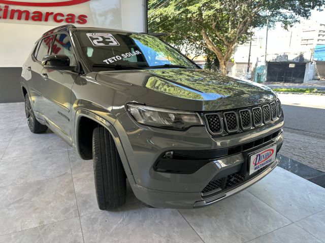 COMPASS S 1.3 TURBO - 2022/2023 - CINZA 8