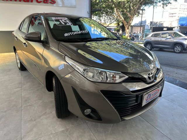 YARIS SEDAN XL 1.5 AUT FLEX - 2019/2019 - CINZA 8