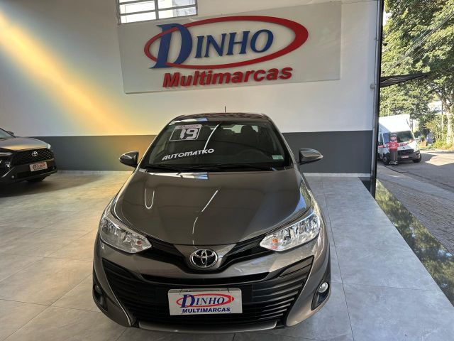 YARIS SEDAN XL 1.5 AUT FLEX - 2019/2019 - CINZA 10
