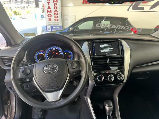 YARIS SEDAN XL 1.5 AUT FLEX - 2019/2019 - CINZA 12