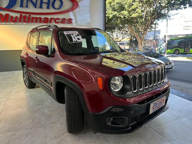 RENEGADE LONGITUDE 1.8 AUT - 2016/2016 - VERMELHA 8