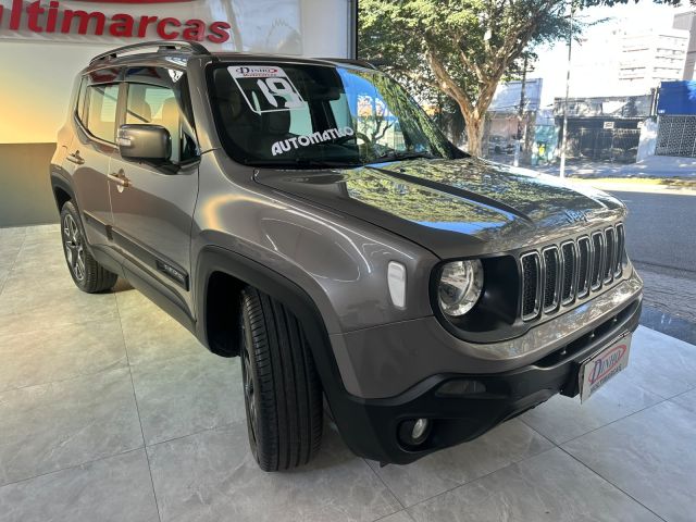 RENEGADE LONGITUDE 1.8 AUT - 2018/2019 - CINZA 8