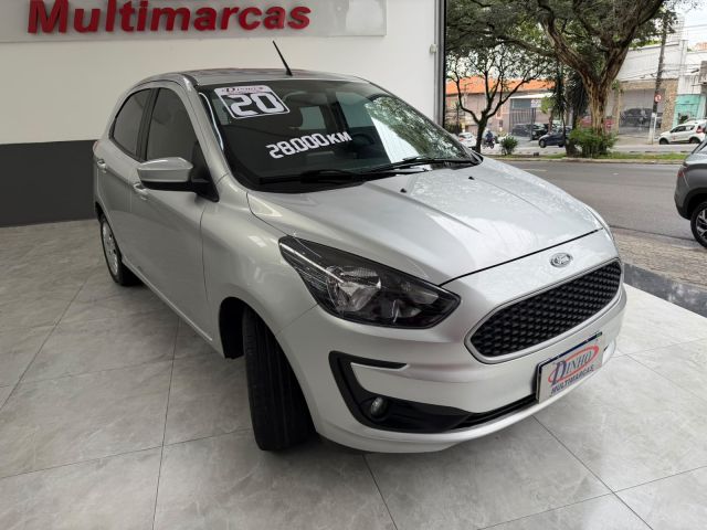 KA SE PLUS 1.0 FLEX - 2020/2020 - PRATA 8