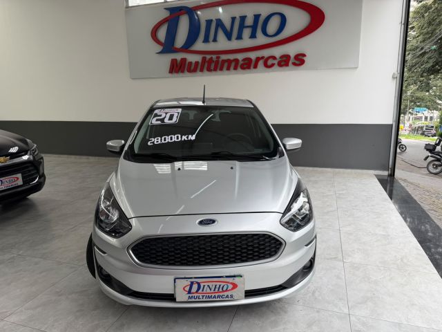 KA SE PLUS 1.0 FLEX - 2020/2020 - PRATA 10