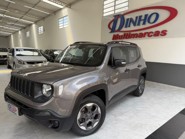 RENEGADE 1.8 AUT - 2021/2021 - CINZA 0