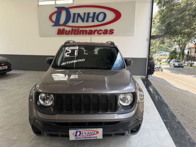 RENEGADE 1.8 AUT - 2021/2021 - CINZA 10