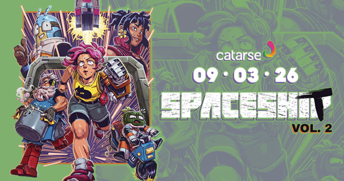 Spaceshit volume 2 · Catarse