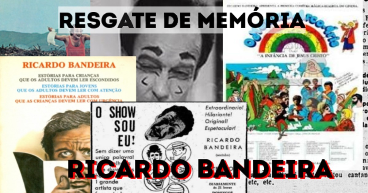 Resgate de Memória Ricardo Bandeira · Catarse Resgate de Memória Ricardo Bandeira · Catarse