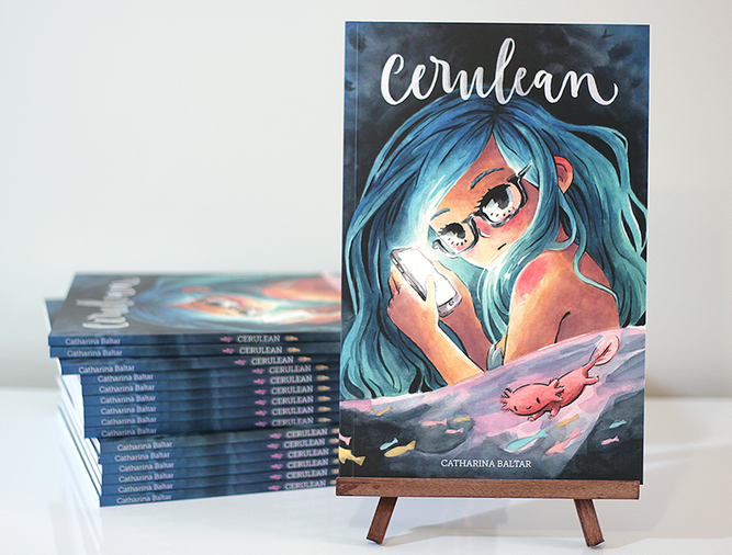 Livro Cerulean - também vai vir assinado