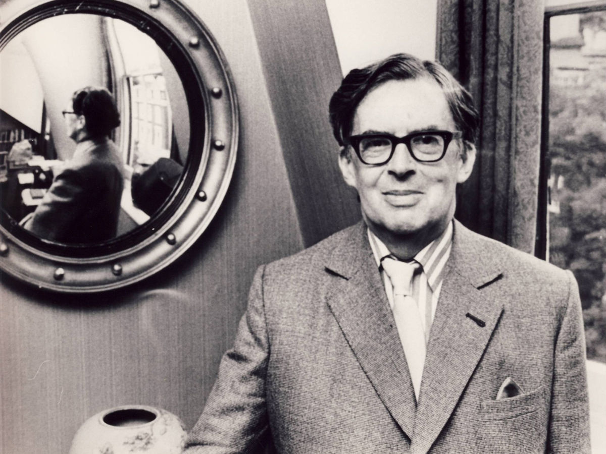 Robert Aickman fotografado por Jean Richardson