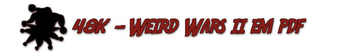 R$ 48 mil - Weird Wars II em PDF