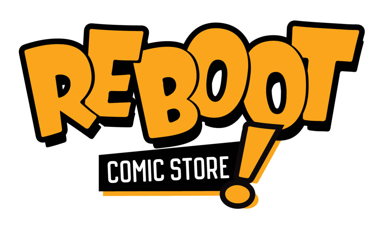 Logo da Reboot Comic Store
