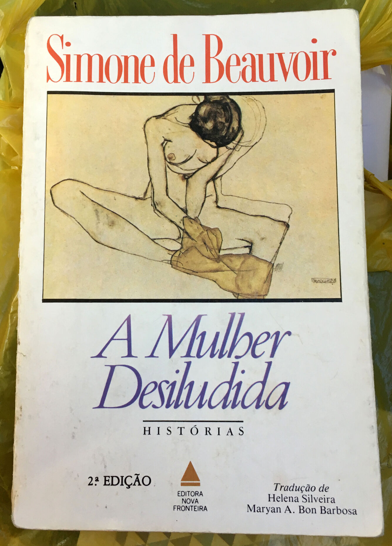 A cópia de "A mulher desiludida" comprada por Bruno Azevêdo em 2013