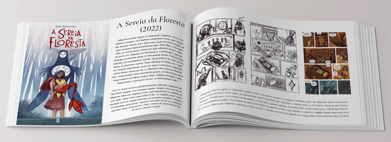 CONHEÇA HIROINES, O ARTBOOK DE HIRO KAWAHARA NO CATARSE | Catarse