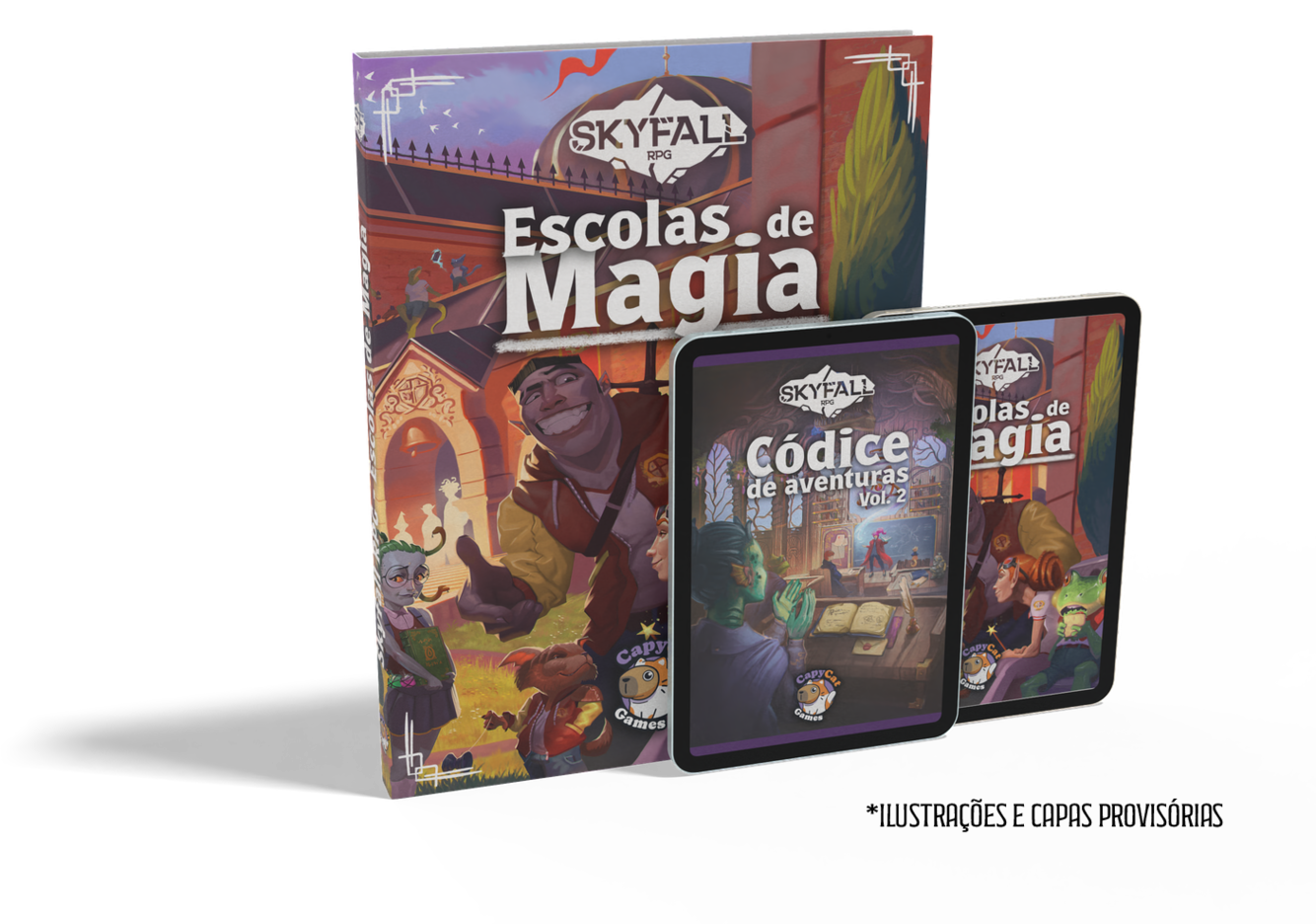 Skyfall RPG - Escolas de Magia · Catarse