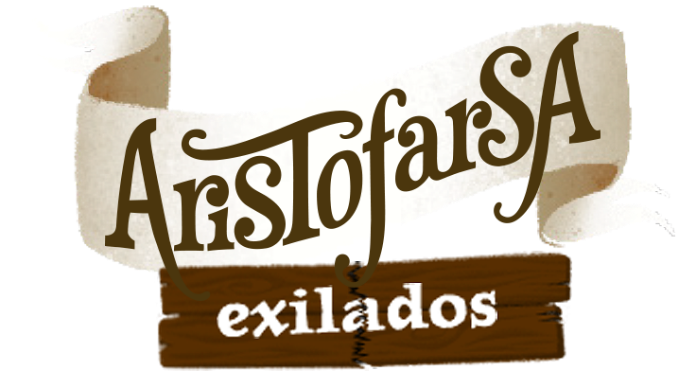 Logo aristofarsa exilados