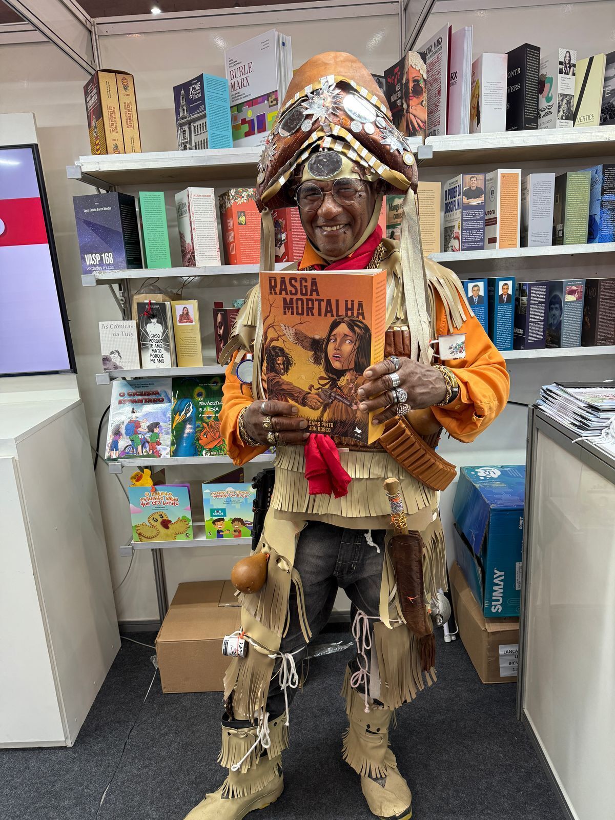 Ação na Bienal do Ceará junto à Expressão Gráfica