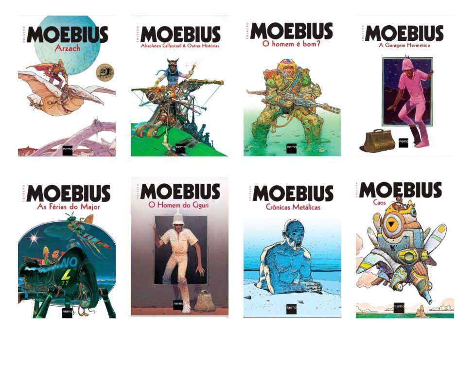 DE MOEBIUS: O LONGO AMANHÃ E OUTRAS HISTÓRIAS | Catarse