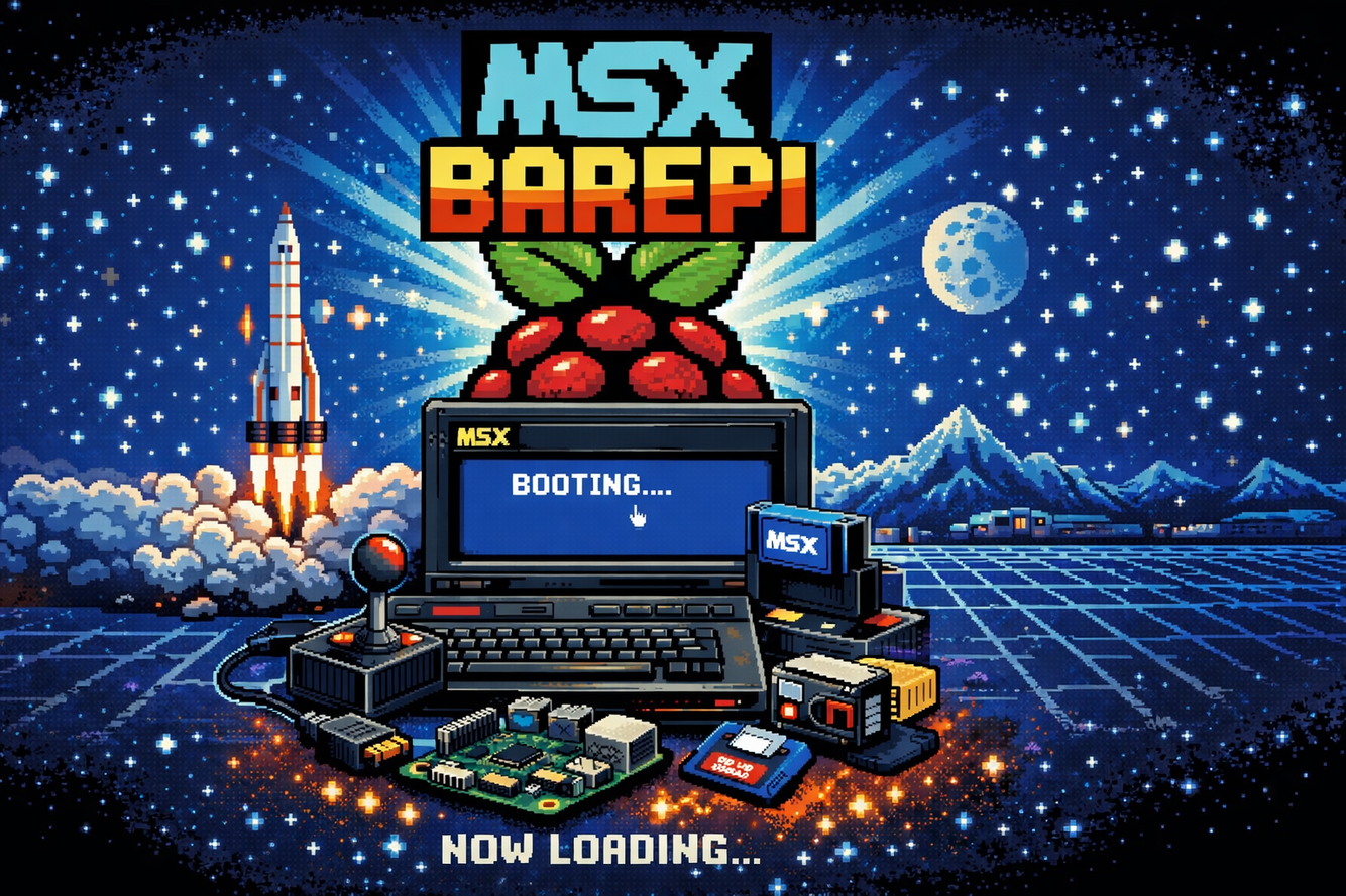 MSXBarePI - An MSX emulator baremetal nuts | Catarse