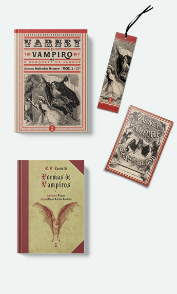 Livro + Poemas de Vampiros - Retirada no Sebo Clepsidra
