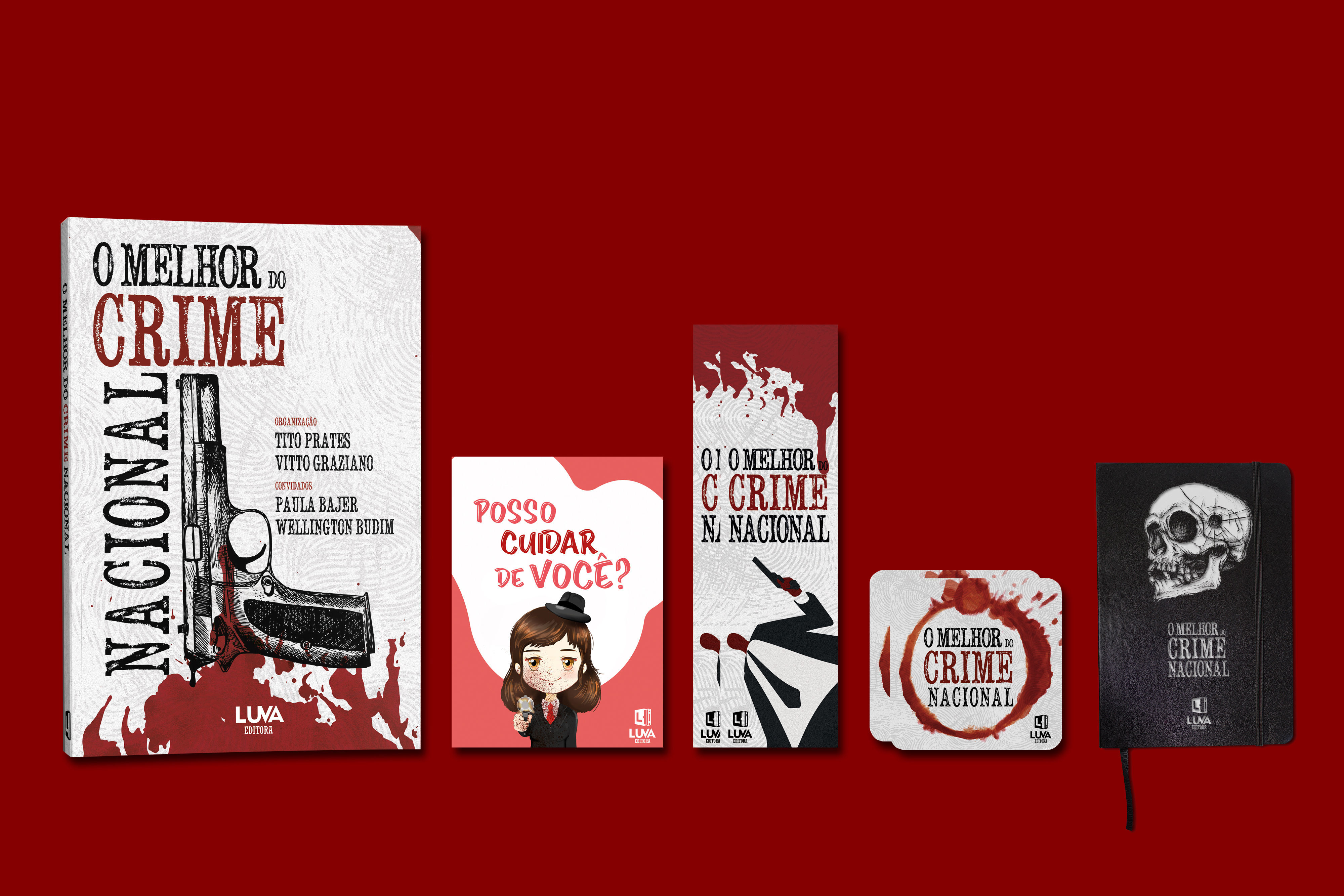 LIVRO + MARCADOR + PORTA-COPO + POSTAL + CADERNO (RETIRADA PRESENCIAL SP/RJ)