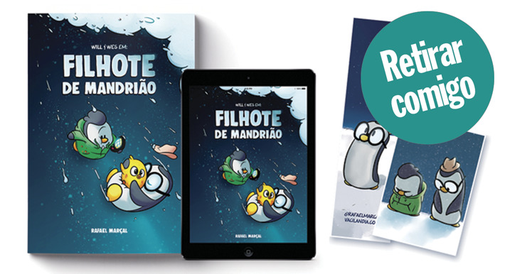 Livro IMPRESSO pra RETIRAR NA CCXP