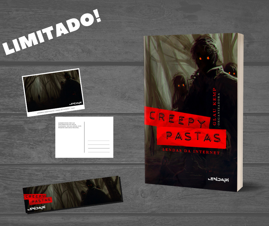 Creepypastas 1 + Marcador + Postal