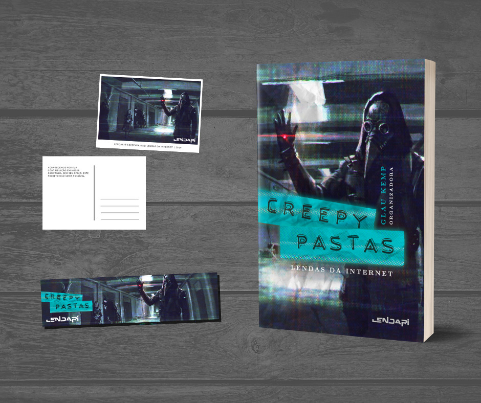 Creepypastas 2 + Marcador + Postal