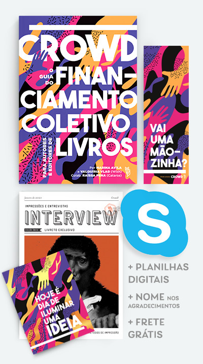 Crowd + Planilhas + Livreto + Bate-papo
