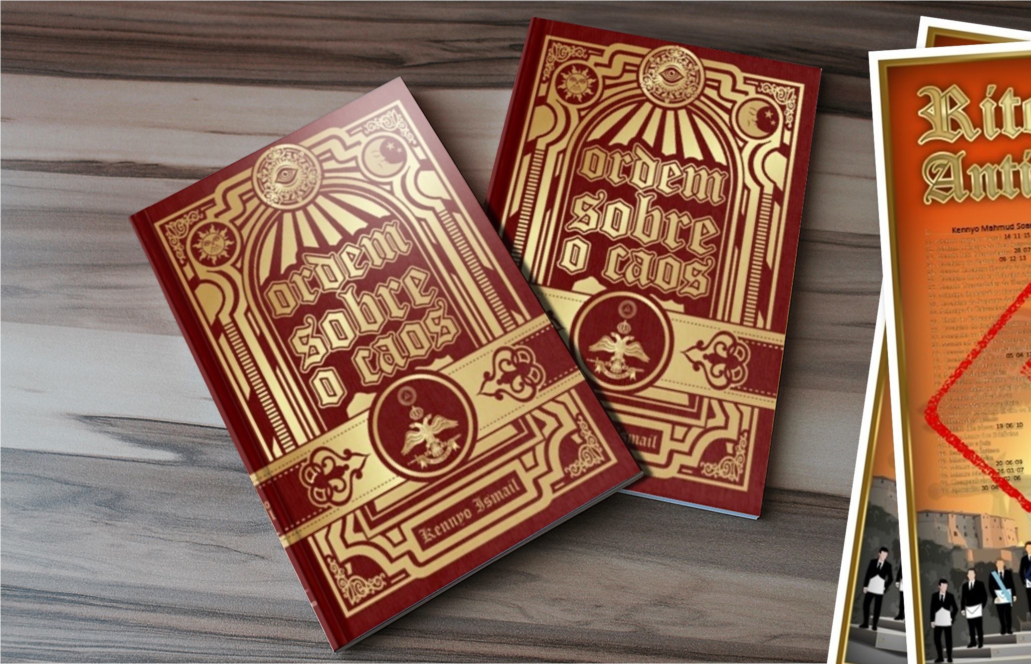 2 livros + 2 pôsteres