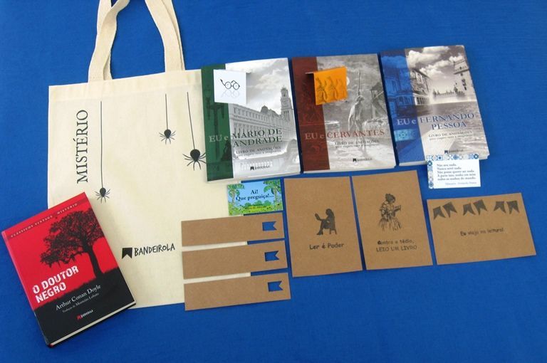 DOUTOR NEGRO + LIVROS DE ANOTAÇÕES + ECOBAG ALGODÃO CRU