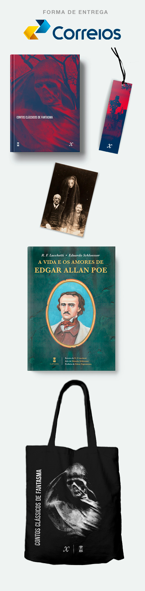 Poe - entrega pelos Correios