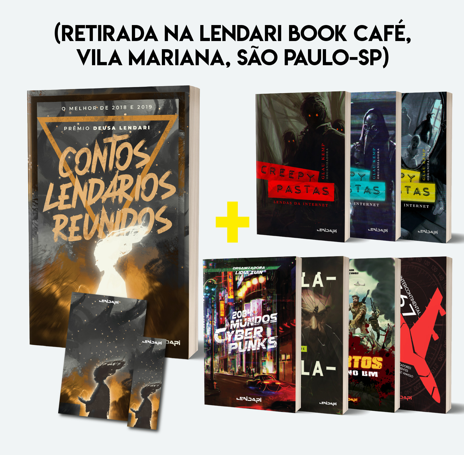 Deusa + Creepy 1, 2 e 3 + 2084 + Simulacro + Dos Mortos + 767 + brindes + Retirada
