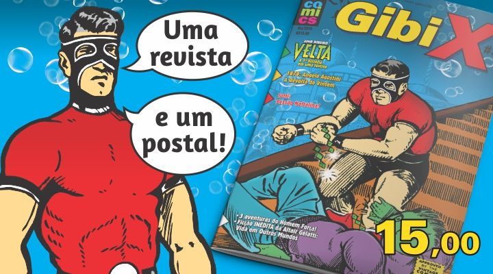 Apenas a revista Gibi X #3