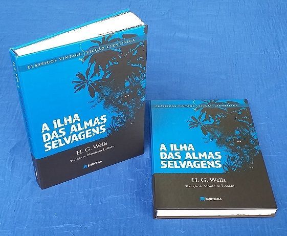 Recompensa 14 - Dois livros A ILHA DAS ALMAS SELVAGENS