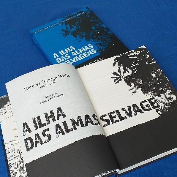 Recompensa 5 - Cinco livros A ILHA DAS ALMAS SELVAGENS