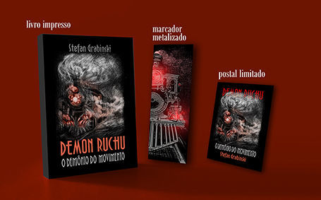 LIVRO + MARCADOR + POSTAL