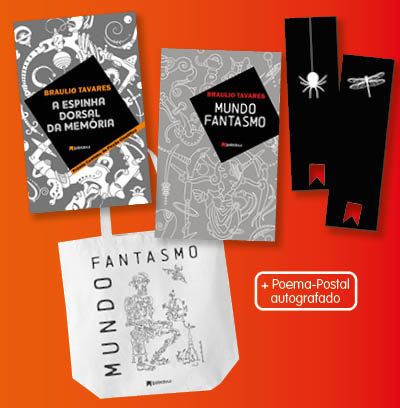 Recompensa 8 - Os 2 livros + ECOBAG + POEMA-POSTAL AUTOGRAFADO