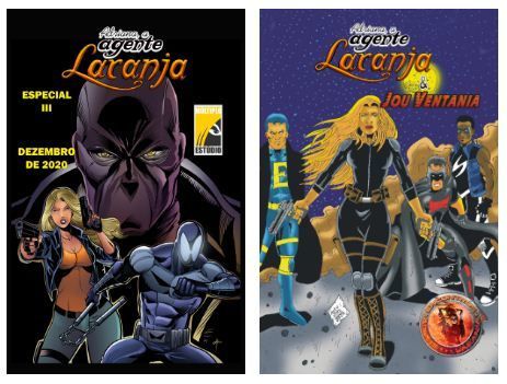 Revista Agente Laranja - Os Olhos que não Podem Ver + Agente Laranja e Jou Ventania