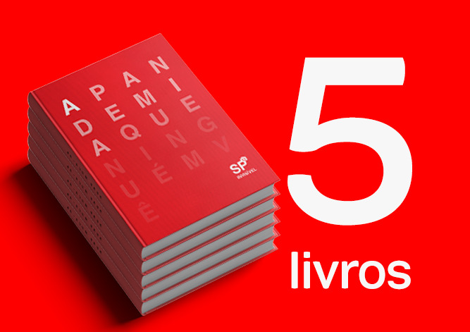 5 livros "A pandemia que ninguém vê"