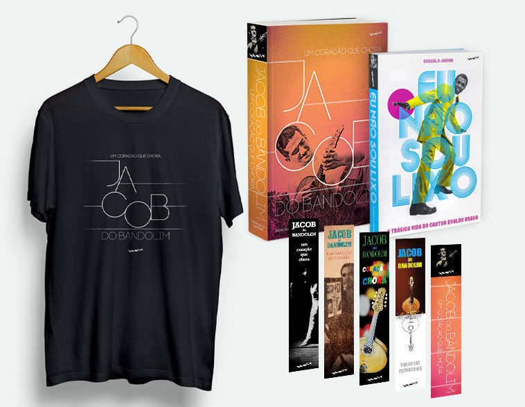 Livro-brinde, seu nome publicado e camiseta