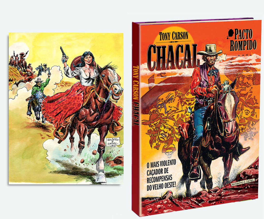Livro CHACAL com 10% de desconto + Print Belle Starr
