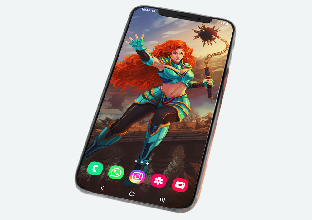 DOADOR GALÁCTICO: 12 Papéis de Parede Mobile