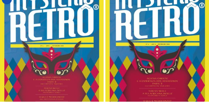 Casadinho 2: 2 exemplares REvista Mystério Retrô 4