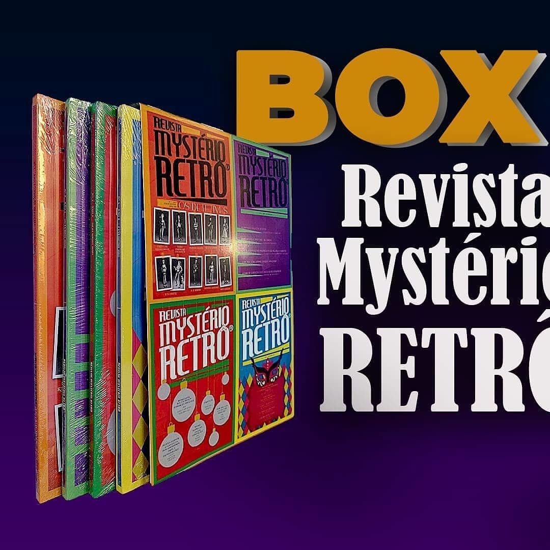 Box Revista Mystério Retrô ano 1