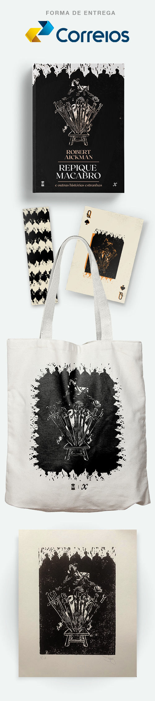 Repique Macabro + Ecobag + Xilo
